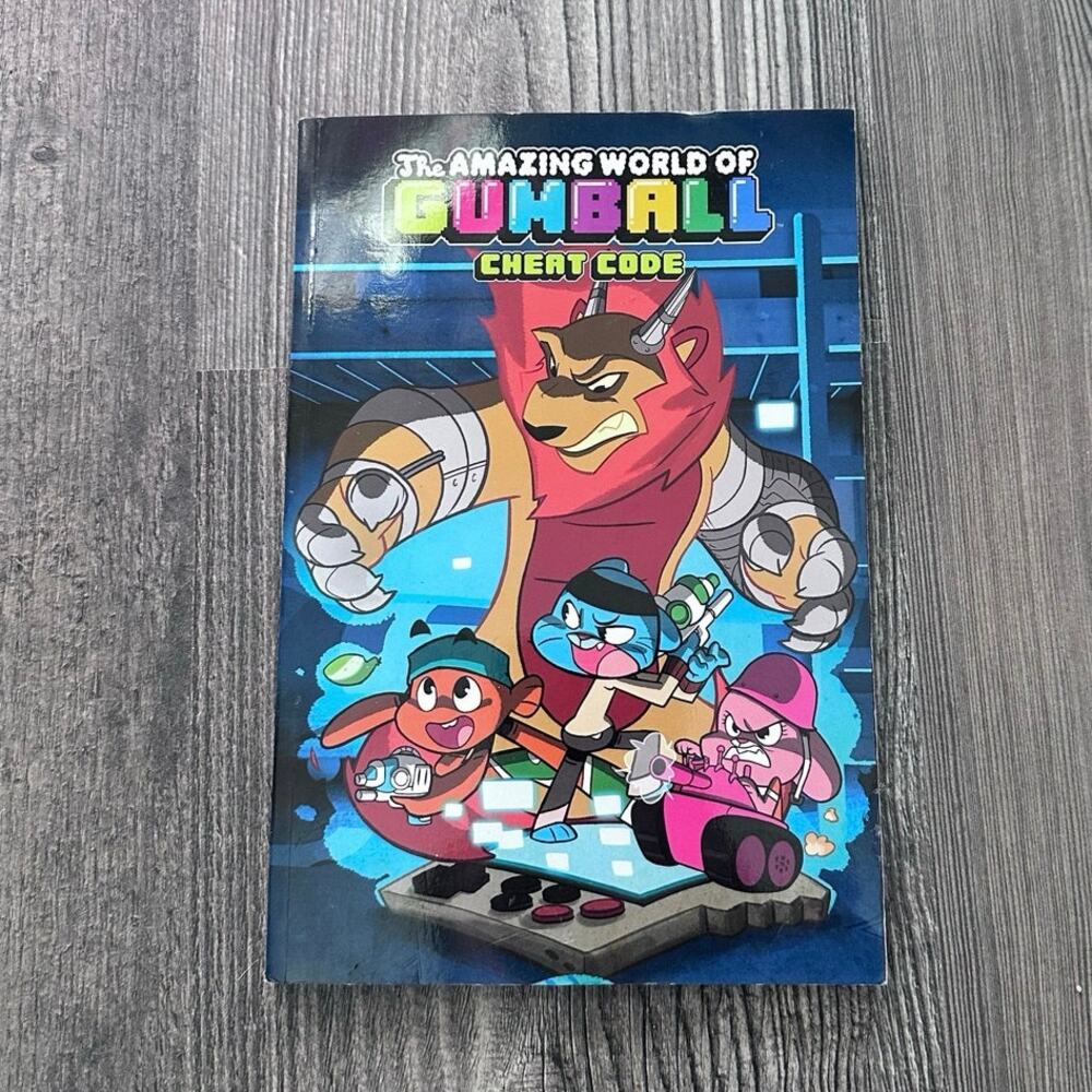 the amazing world of gumball cheat code graphic novel book